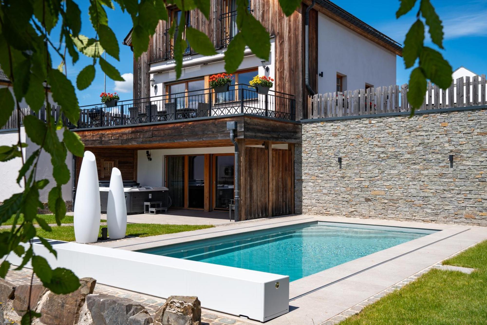 Chalets Petry Spa & Relax Bettel Dış mekan fotoğraf
