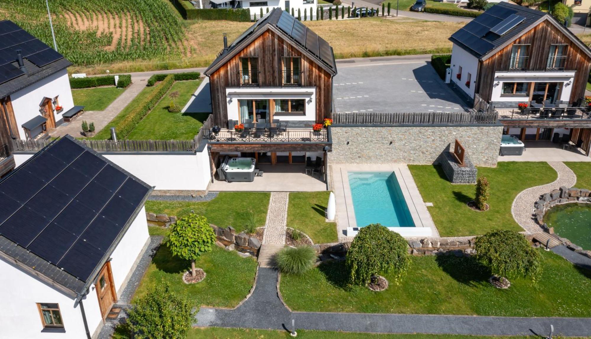 Chalets Petry Spa & Relax Bettel Dış mekan fotoğraf